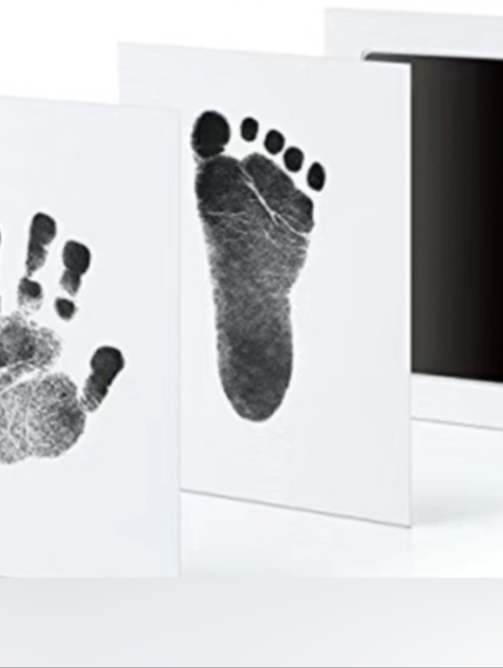 FRAMED Baby 👣 footprint handprint Ink Pad Touchless Ink Pad Pet Footprint pad - Picture 9 of 11